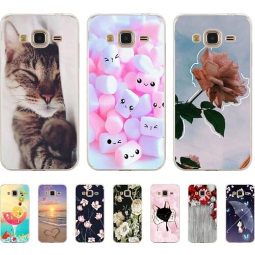 Soft Case For Silicone Back Cover For Cute Phone Cases Cover Bumper for Samsung Galaxy j1 j3 j5 2016 2017 j6 Plus 2018 case