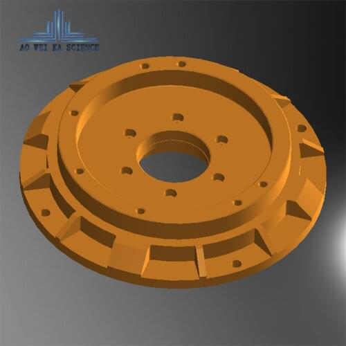 Precision mechanical hardware parts processing CNC aluminum alloy non-standard custom CNC lathe wire cutting parts customized