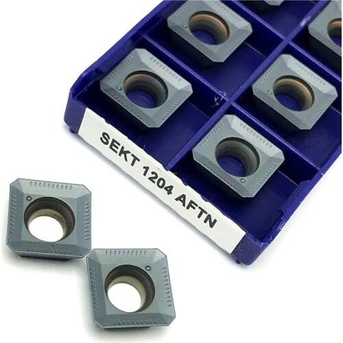 SEKT1204 AFTN LT30 carbide inserts Milling Insert Turning Tools CNC Cutting tool Hard Alloy SEKT 1204 lathe tools turning insert