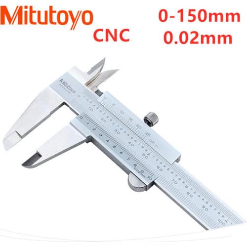 Mitutoyo CNC Calipers Vernier Caliper 8" 0-150 0-200 0-300 0.02 Precision Measuring Tools Stainless Steel 530-118 Scale Caliper