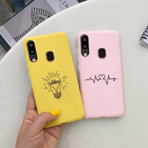 Silicone Case For Samsung Galaxy A10 A20 A30 A40 A50 A70 Case Soft Phone Back Cover Capa For Samsung A 10S 20S 30S 50S 20E Cases