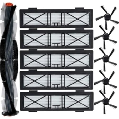 Replacement Parts For Neato D75 D80 D85 Connected D3 D4 D5 D6 D7 D Series 5-Arm Ing And Spiral Combo Brush Filter