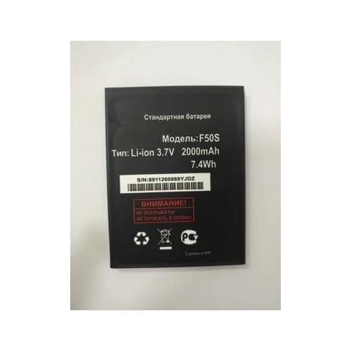 Fly F50S 2000mAh Mobile Replacement Li-ion Polymer Battery Bateria for Fly F50S with phone stander