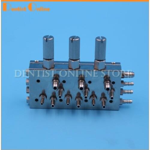 1PC Dental Chair Valve Dental 3 in 1 Valve Air Control Water Valve Dental Unit