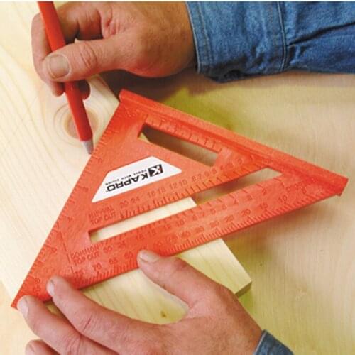 Kapro444-7in ABS carpenters triangle ruler triangle plate right angle ruler for drawing