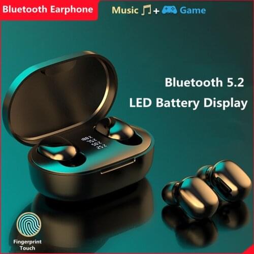 TWS Bluetooth Earphones Charging Box Wireless Headphone Stereo Sports Earbuds Headsets With Microphone Waterproof fone de ouvido