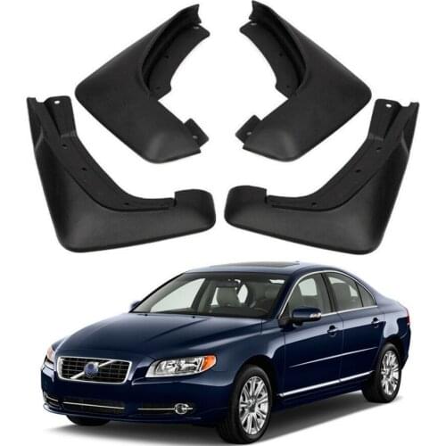 High Quality 4x Car Mudguards Mud Flap For VOLVO S80 2007-2016 Front Rear Mudflaps Splash Guards Mudguard Car Fender Flares