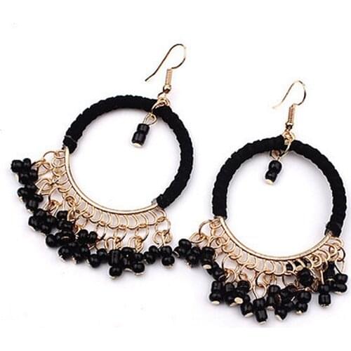 Hot new fashion Bohemia earrings swaying punk brand luxurycysticercusdropearrings restoring ancient ways women earrings jewelry