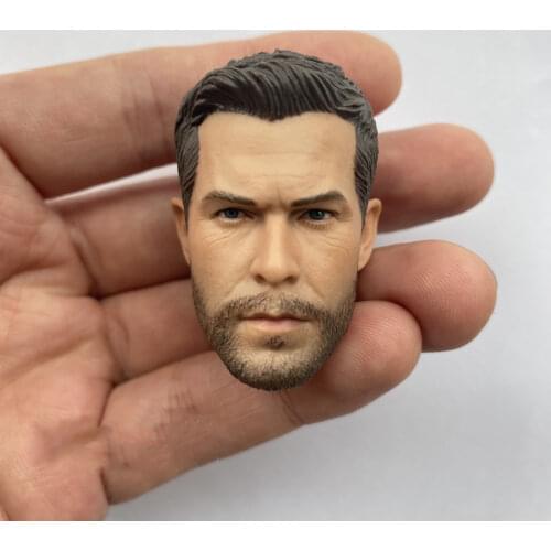 1/6 Male Head Sculpture Hero Man Head Thor Model Toys for 12" TBL Action Figure Body Dolls