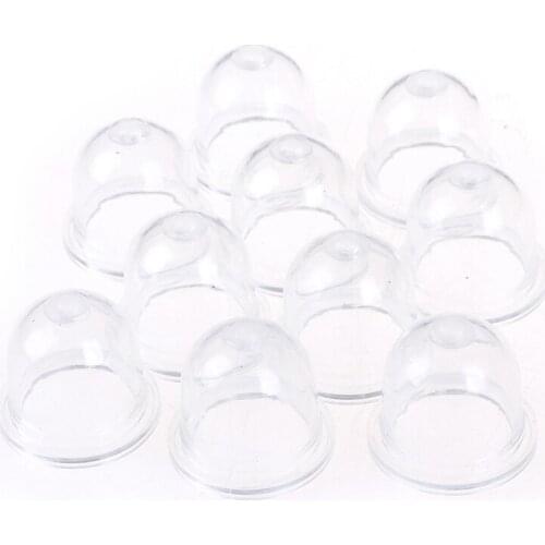 10Pcs Carburetor Spare Parts Carb Primer Bulbs Cap Small Fuel Pump For Chainsaw Blower Trimmer Brushcutter