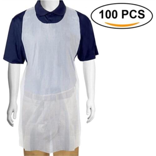 100pcs/Set Disposable Hairdressing Apron Hair Cutting Cape Salon Hairdresser Hair Cutting Capes Gown Barber Cape Cloth Adult