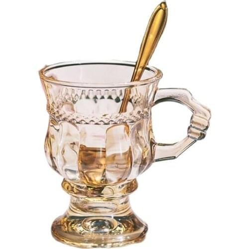 240ml High borosilicate heat resistance Double glazing Champagne glass Drink Lemon water Cup