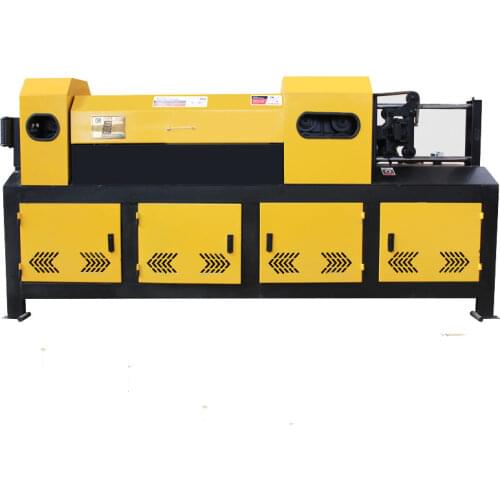 Automatic wire cutting and stripping machine rebar straightening wire machine