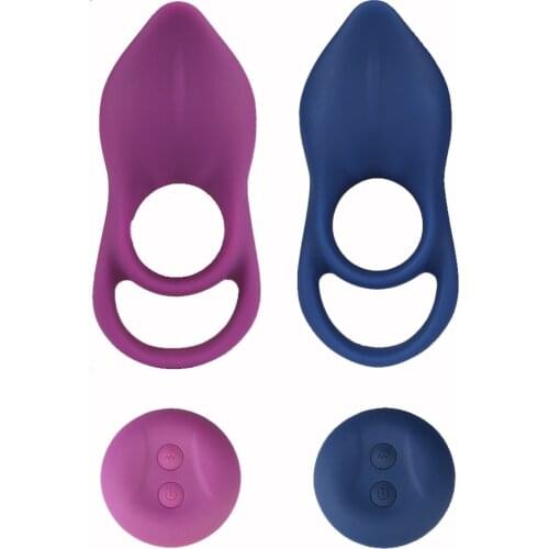 Wireless Remote Control Vibrating Cock Ring, 10 Speeds Rechargeable Anillo Vibrador Penis Ring Lock Anillo Pene Sex Toys For Men