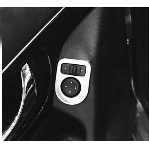 FOR NISSAN QASHQAI J11 2014 2015 2016 SIDE MIRROR CONTROL BUTTON CHROME COVER TRIM SWITCH PANEL BEZEL ARMRESRT HANDLE