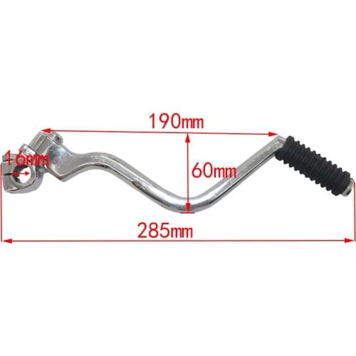 Motorcycle Parts 16mm Kick Start Starter Lever For Suzuki GS125 GN125 & Chinese 125cc 200cc 250cc Engine dirt bike