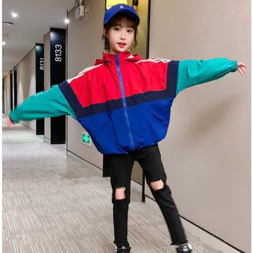 New girls coat for autumn wear childrens autumn winter jacket jacket for childrens foreign style blazer