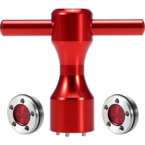 Golf Weights with Golf Wrench 5 Pin Weights Wrench Tool Golf Accessories Golf Weights Set Outdoor Sports