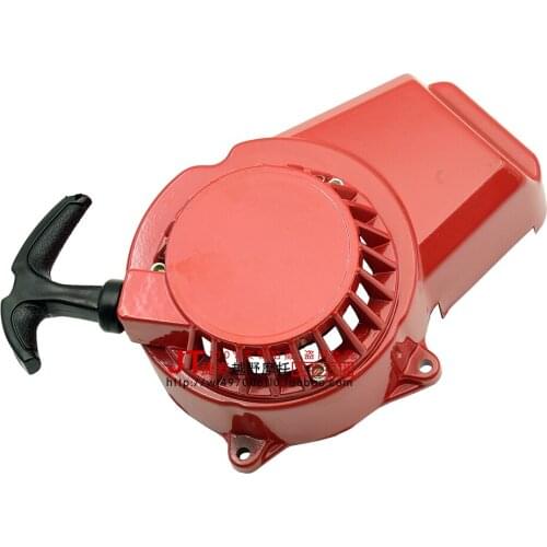 Red Pull Starter Start Part Standard for 47cc 49cc 2 Stroke Engine Kart Dirt Pocket MiniMoto Bike ATV Quad Motorcycl