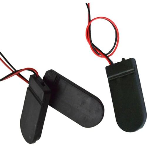 MasterFire 900pcs/lot CR2032 2032 Batteries Button Cell Coin Holder Socket Battery Storage Case Box with ON/OFF Switch