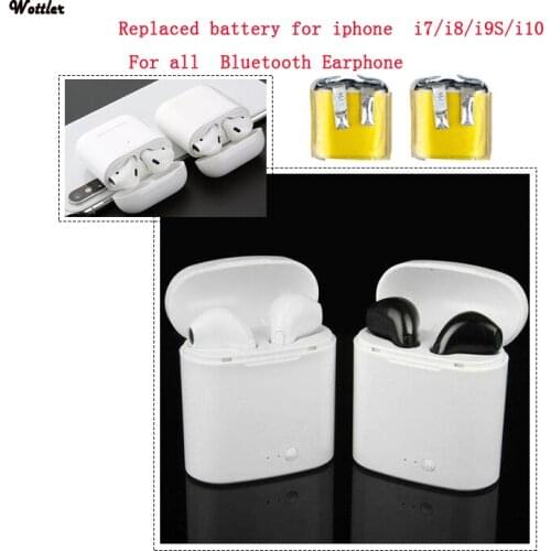 3.7V small size 401012 lithium polymer rechargeable battery 30mAh or bluetooth Headphone headset earphone 401012
