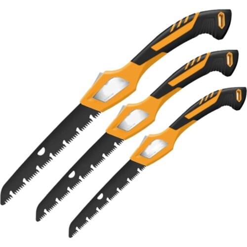New Blade Hand Saw Tree Pruning Saw With 3 Side Razor Teeth Camping Hunting DIY Woodworking Pruning Thick Branches PVC Hand Tool