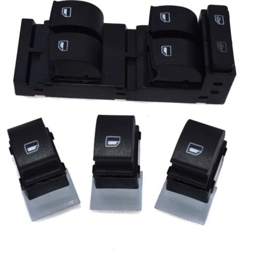 Power Window Switch Driver /Passenger Sides 4B0959851 For Audi A6 Quattro A3 A6 S6 RS6 1998 1999 2000 2001 2002 2003 2004 2005