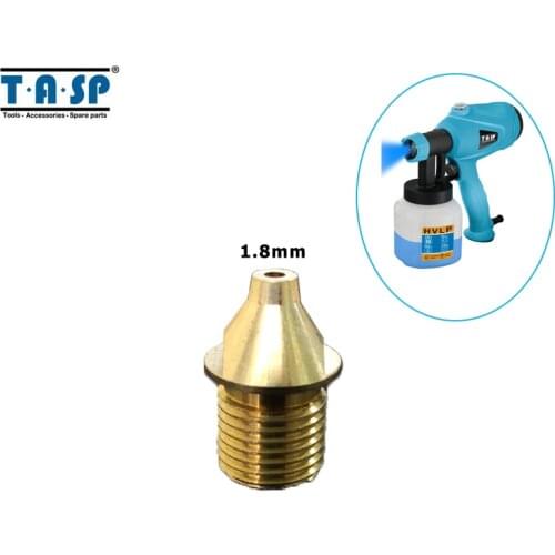 1.8mm Spray Gun Brass Nozzle Paint Sprayer Spare Parts for MESG400M