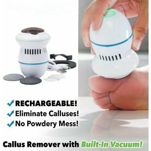 Portable Electric Foot File Grinder Dead Skin Callus Remover for Foot Pedicure Tools Feet Care Foot Grinding Machine with 2 Head