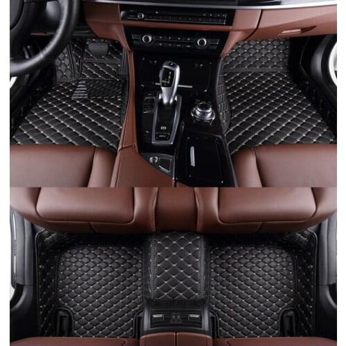 No Odor Full Surrounded Custom Special Car Floor Mats for BMW 520i E61 Wear-resisting Non-slip Carpets Waterproof Rugs