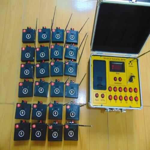 Wedding gift 24 cues fireworks Switch 2019 new style smart switch copper wire Digital Remote 433mhz connect line smart