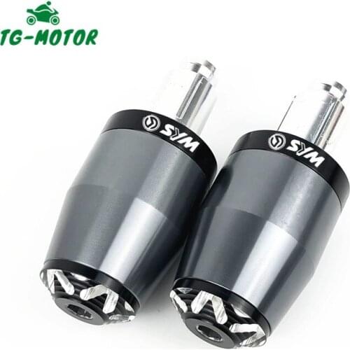 TG-Motor Universal For SYM GTS300I RV250 JOYRIDE200I Motorcycle Accessories CNC 22mm Handlebar Grips Plug Slider Handle Bar Ends