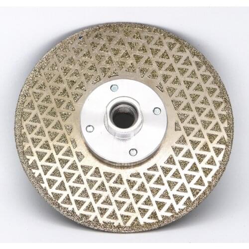 1pc Electroplated Diamond Saw Blade Galvanized Diamond Grinding And Cutting Disc Both Sides For Marble Granite Ceramic Tile