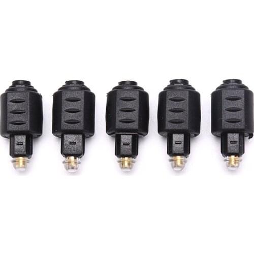 1pc Mini Optical Audio Adapter 3.5MM Female Jack To Male Plug for Amplifier