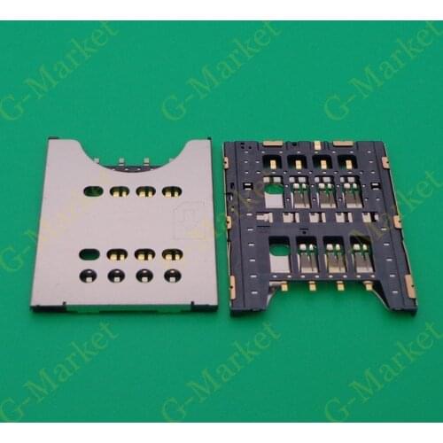 10PCS/lot, sim card reader holder Connector for Sony Ericsson Xperia SOLA MT27i MT27 slot tray module,Free shipping