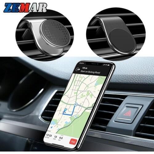360 Car Air Outlet Magnetic Mobile Phone Holder for Audi Q7 A6 C5 C6 C7 A3 8P 8V 8L A4 B8 B6 B7 B9 Q5 A1 TT MK2 Q3 sportback s3