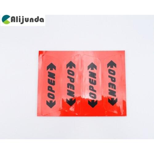 4pcs/set Reflective Open Sticker Door Open Warning for Ford Focus Fusion Escort Kuga Ecosport Fiesta Falcon EDGE/Explorer/EXPEDI