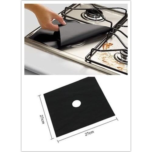 4pcs/set Creative Supplies burner surface protection pads Gas Stove Stovetop Protector Kitchen Accessories