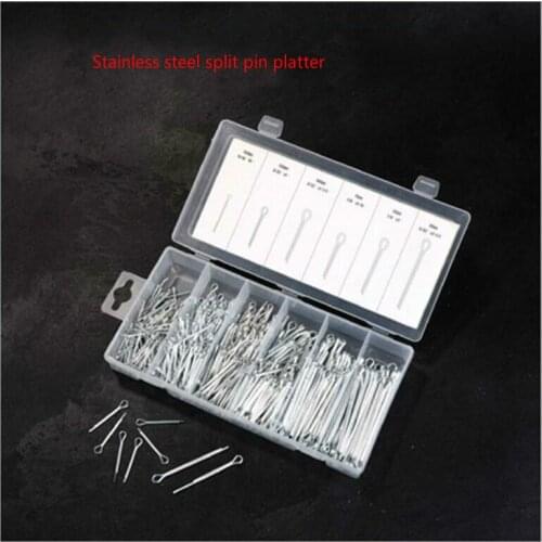 555pcs/ box Professional Stainless Steel Watch Band Link Cotter Pins Assortment