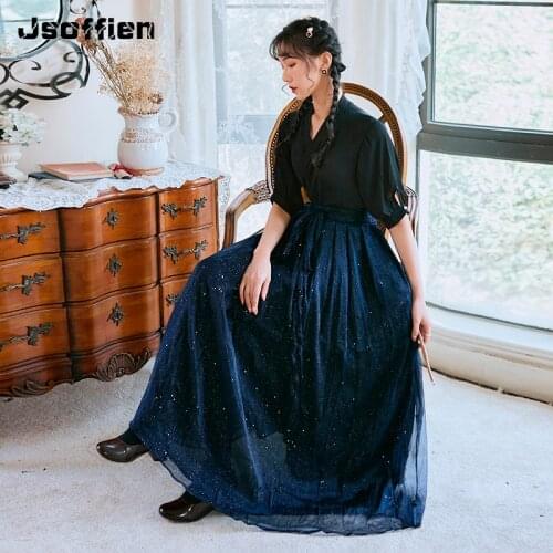 Chinese Traditinal Vintage Hanfu Costume Woman Kimono Cardigan Tang Dynasty Princess Folk Dance Clothing Fairy Cosplay Dress