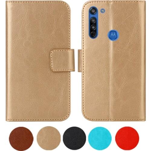 Leather Case For Motorola Moto G8 6.4" Flip Cover Wallet Coque Moto G8 2020 Phone Cases Fundas Etui Bags Retro Magnetic Fashion