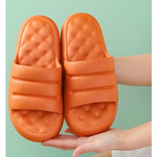 New Universal Quick-drying Thickened Non-slip Sandals Thick Sole House Slippers Bathroom Footwear Summer Beach Sandal Slipper
