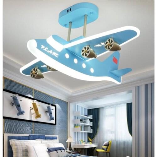 New Arrival LED Children Lights Children Ceiling Lamp Green Color Decora Lamp L70cm E27 AC 110V 220V Remote Controller Included