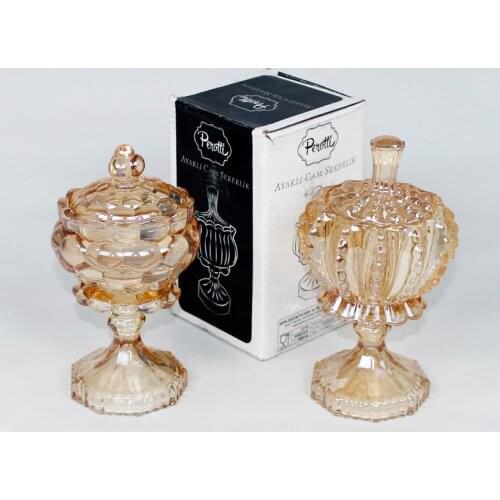 EminHome Flip Crystal Sugar Bowl