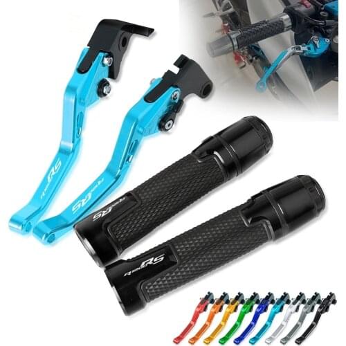 R1200RS Adjustable Brake Handle Clutch Levers Motorcycle Thruster Grip Handle Bar Cap End For BMW R1200RS 2015 2016 2017 2018