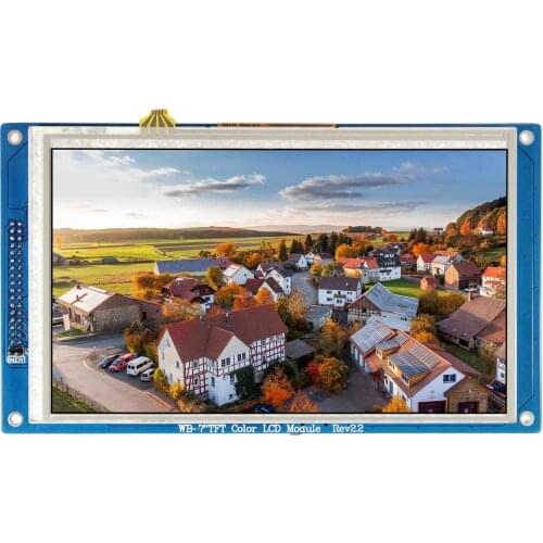 Touch Panel Resistive 7inch Inferface MCU 800X480 LCD Screen VS070B-BTC Provide 64k Colors