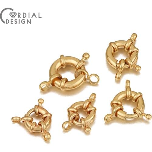 Cordial Design Jewelry Accessories/Clasps & Hooks/Hand Made/Genuine Gold Plating/DIY Connectors/Jewelry Findings & Components