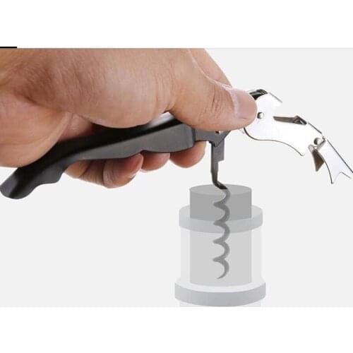 Wine Opener Kit Set including 5 pcs tool Stainless Steel Wine Opener Kit Pourer Wine Ring Wine Decanter Bottle Opener Cutter