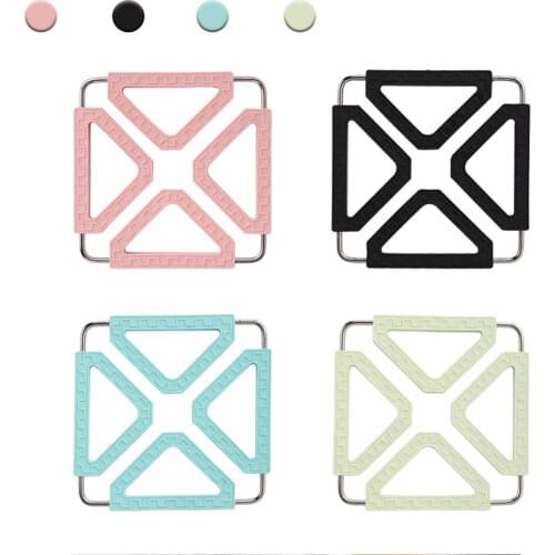 Silicone Anti-Scald Non-Slip Heat Insulation Pad Silicone Trivet Mats