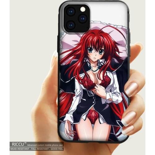Rias Gremory High School DxD Phone Case For iPhone 11 12 Pro mini pro XS MAX 8 7 6 6S Plus X 2020 XR iPhone Covers